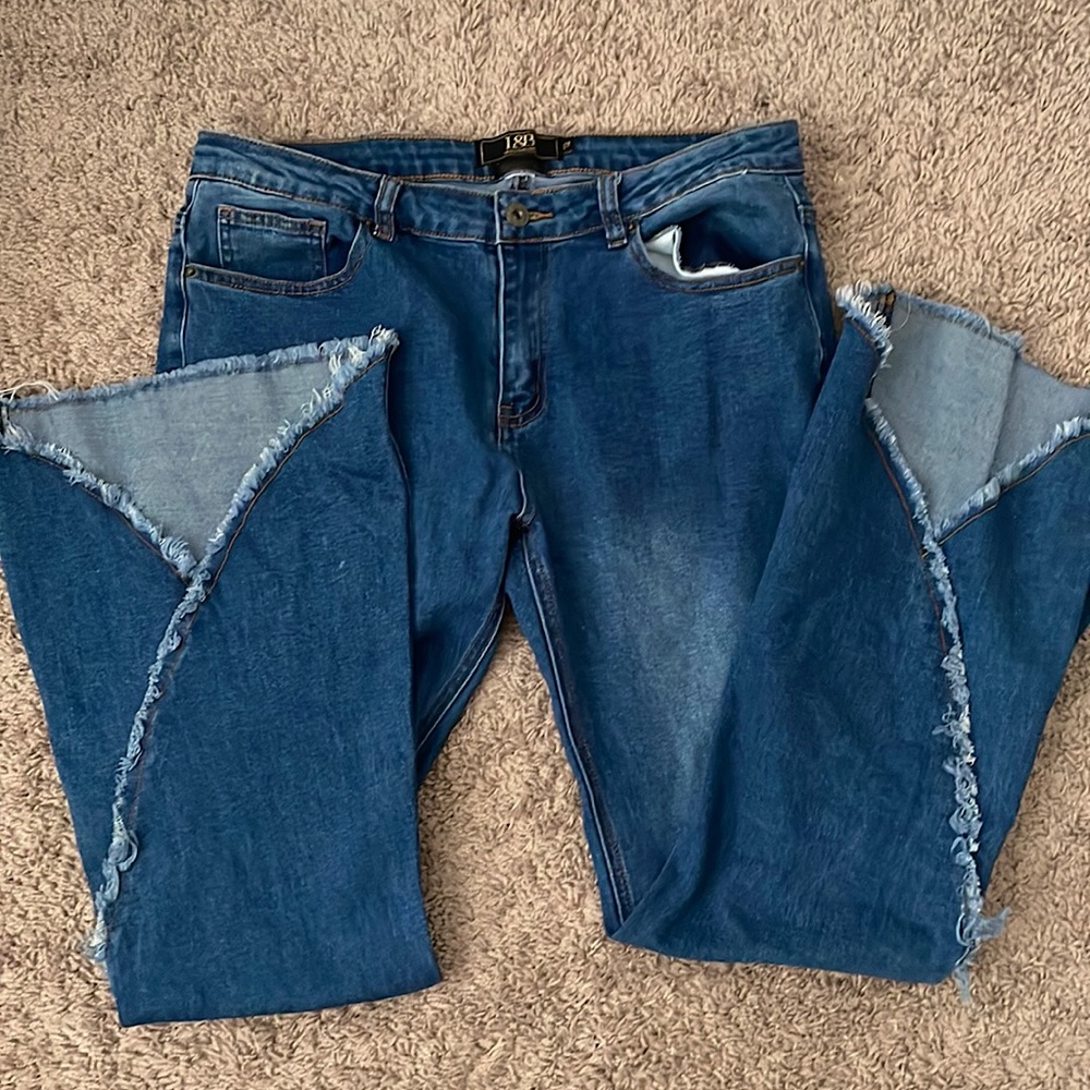 Blue Flare Jeans